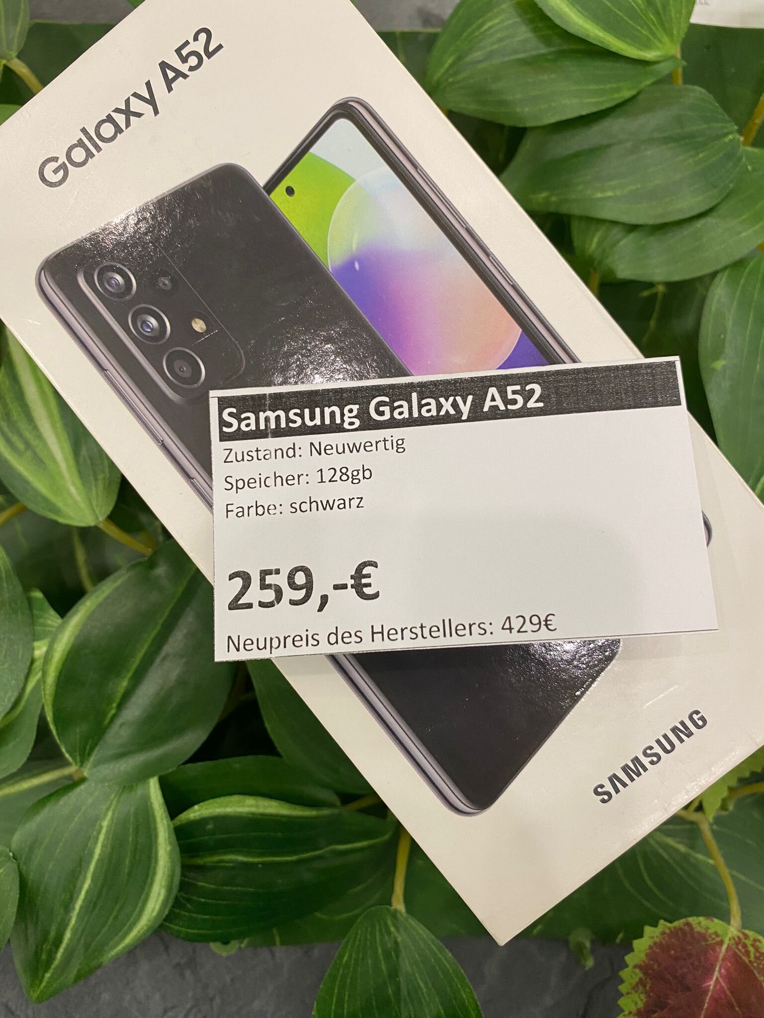 Samsung Galaxy A52 128gb schwarz